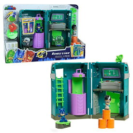 PJ Masks しゅつどう！パジャマスク アメリカ直輸入 おもちゃ PJ Masks Nighttime Micros Romeo’s Lair Playset, Includes Catboy and Romeo Mini Figures, Kids Toys for Ages 3 Up by Just PlayPJ Masks しゅつどう！パジャマスク アメリカ直輸入 おもちゃ