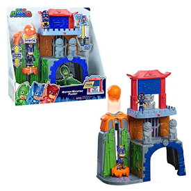 PJ Masks しゅつどう！パジャマスク アメリカ直輸入 おもちゃ PJ Masks Mystery Mountain Playset, 3-inch Catboy and Night Ninja Figures, 4-pieces, Kids Toys for Ages 3 Up by Just PlayPJ Masks しゅつどう！パジャマスク アメリカ直輸入 おもちゃ