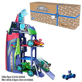PJ Masks しゅつどう！パジャマスク アメリカ直輸入 おもちゃ PJ Masks Transforming 2 in 1 Mobile HQ, Kids Toys for Ages 3 Up by Just PlayPJ Masks しゅつどう！パジャマスク アメリカ直輸入 おもちゃ