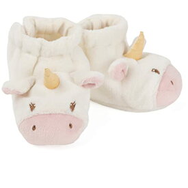 ガンド GUND ぬいぐるみ リアル お世話 GUND Baby GUND Luna Unicorn Rattle Booties Plush Baby Infant Shoes, White and Pink, One Size Fits Allガンド GUND ぬいぐるみ リアル お世話