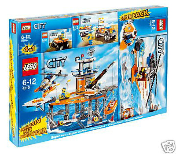 Kan ikke Lionel Green Street margen 楽天市場】レゴ Lego 66290 Coast Guard Value Pack [4210+7736+7737+7738]レゴ : angelica