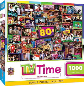 ジグソーパズル 海外製 アメリカ 【送料無料】MasterPieces 1000 Piece Jigsaw Puzzle for Adults, Family, Or Kids - 80's Television Shows - 19.25"x26.75"ジグソーパズル 海外製 アメリカ