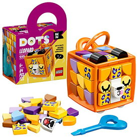 レゴ LEGO DOTS Bag Tag Leopard 41929 DIY Craft Decorations Kit; A Great Gift for Kids Who Like to Make Their Own Bag Tags and Accessories; Makes a Fun, Customizable Toy, New 2021 (84 Pieces)レゴ