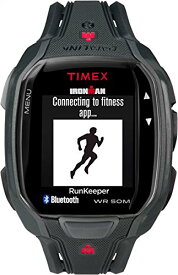 腕時計 タイメックス メンズ Timex TW5K84600 Ironman Run x50+ HRM Men's Watch Black 43mm Polycarbonate腕時計 タイメックス メンズ