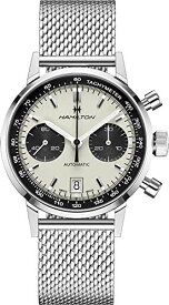 腕時計 ハミルトン メンズ Hamilton American Classic Chronograph Automatic White Dial Men's Watch H38416111腕時計 ハミルトン メンズ