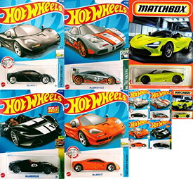 ホットウィール マテル ミニカー ホットウイール Hot Wheels Matchbox McLaren 5 Car Bundle Set Version 2ホットウィール マテル ミニカー ホットウイール