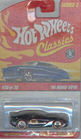ホットウィール Hot Wheels クラシックス シリーズ3 '06 ダッジバイパー 30/30 ビークル ミニカー