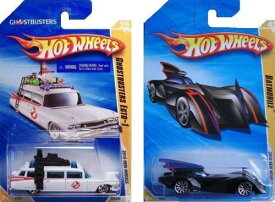 ホットウィール マテル ミニカー ホットウイール Hot Wheels 2010 New Models 2 Cars - Ghostbusters Ecto-1 and Batmobile (The Brave And The Bold)ホットウィール マテル ミニカー ホットウイール