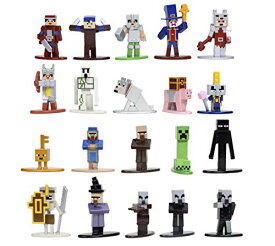 ジャダトイズ ミニカー ダイキャスト アメリカ Jada Toys Minecraft Dungeons Nano Metalfigs 1.65" Die-cast Collectible Figures 20-Pack Wave 4, Toys for Kids and Adults Silverジャダトイズ ミニカー ダイキャスト アメリカ
