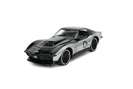 ジャダトイズ ミニカー ダイキャスト アメリカ Jada Toys Bigtime Muscle 1:24 1969 Chevy Corvette Stingray Die-cast Black, Toys for Kids and Adultsジャダトイズ ミニカー ダイキャスト アメリカ
