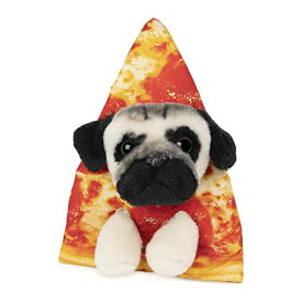 ガンド GUND ぬいぐるみ リアル お世話 GUND Doug The Pug Stuffed Animal Plush with Cheese Pizza Slice, 5”ガンド GUND ぬいぐるみ リアル お世話