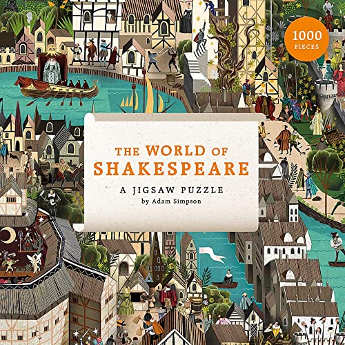 ジグソーパズル 海外製 アメリカ 【送料無料】Laurence King Publishing The World of Shakespeare (1000 Piece Jigsaw Puzzle)ジグソーパズル 海外製 アメリカ