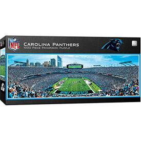 ジグソーパズル 海外製 アメリカ MasterPieces 1000 Piece Sports Jigsaw Puzzle - NFL Carolina Panthers Endzone View Panoramic - 13"x39"ジグソーパズル 海外製 アメリカ