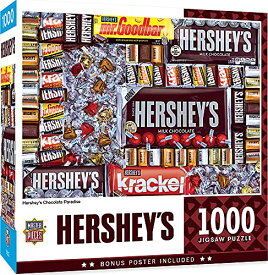 ジグソーパズル 海外製 アメリカ Masterpieces 1000 Piece Jigsaw Puzzle for Adults, Family, Or Kids - Hershey's Chocolate Paradise - 19.25"x26.75"ジグソーパズル 海外製 アメリカ