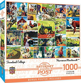 ジグソーパズル 海外製 アメリカ Masterpieces 1000 Piece Jigsaw Puzzle For Adults, Family, Or Kids - Farmland Collage - 19.25"x26.75"ジグソーパズル 海外製 アメリカ