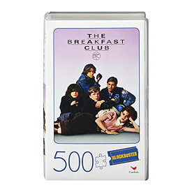 ジグソーパズル 海外製 アメリカ 500-Piece Puzzle in Plastic Retro Blockbuster VHS Video Case, The Breakfast Clubジグソーパズル 海外製 アメリカ