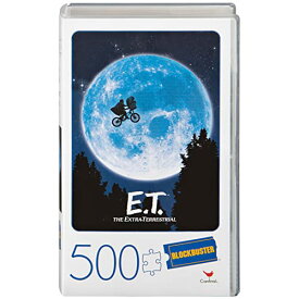 ジグソーパズル 海外製 アメリカ E.T. The Extra-Terrestrial Movie 500-Piece Puzzle in Plastic Retro Blockbuster VHS Video Caseジグソーパズル 海外製 アメリカ