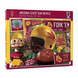 ジグソーパズル 海外製 アメリカ YouTheFan NCAA Arizona State Sun Devils Retro Series Puzzle - 500 Piecesジグソーパズル 海外製 アメリカ