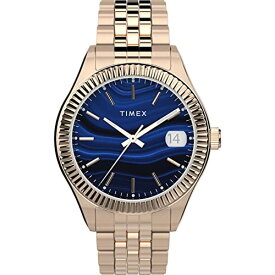 腕時計 タイメックス レディース Timex 34 mm Waterbury SST Blue/Rose Gold One Size腕時計 タイメックス レディース