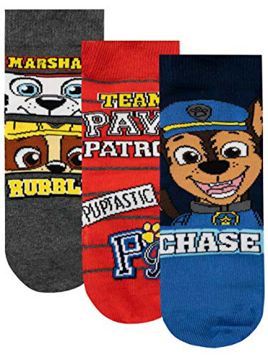 楽天市場 パウパトロール アメリカ直輸入 子供服 キッズ ファッション 送料無料 Paw Patrol Boys Socks Pack Of 3 Size 13 5 To 4 5 Multicoloredパウパトロール アメリカ直輸入 子供服 キッズ ファッション Angelica