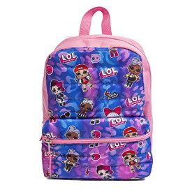 エルオーエルサプライズ 人形 ドール L.O.L. Surprise! LOL Mini Backpack for Girls and Toddlers with Front Pocket, Quilted, 12 inchエルオーエルサプライズ 人形 ドール