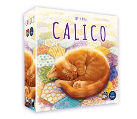 ボードゲーム 英語 アメリカ 海外ゲーム AEG & Flatout Games | Calico - Award Winning Board Game for the Whole Family | From the Creators of Cascadia | Easy to Learn | Quick to Play | Make Quilts and Attract Cats! |ボードゲーム 英語 アメリカ 海外ゲーム
