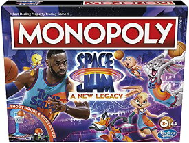 ボードゲーム 英語 アメリカ 海外ゲーム Monopoly: Space Jam A New Legacy Edition Family Board Game, Strategy Game, Kids Ages 8 and Up, Lebron James Space Jam Game, Shoot Hoopsボードゲーム 英語 アメリカ 海外ゲーム