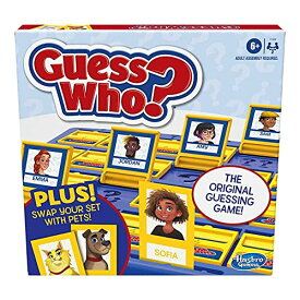 ボードゲーム 英語 アメリカ 海外ゲーム Hasbro Gaming Guess Who? Board Game, with People and Pets Cards, The Original Guessing Game for Kids, Ages 6 and Up (Amazon Exclusive)ボードゲーム 英語 アメリカ 海外ゲーム