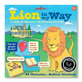 ボードゲーム 英語 アメリカ 海外ゲーム eeBoo: Lion in My Way Game, A Game of Imaginative Problem Solving, Educational Games That Cultivates Conversation, Socialization, and Skill-Building, Perfect for Ages 5 and uボードゲーム 英語 アメリカ 海外ゲーム