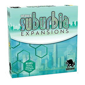 ボードゲーム 英語 アメリカ 海外ゲーム Suburbia Expansions, Thematic City Building Strategic Board Game, Tile Laying Board Game, Fun Game for Adultsボードゲーム 英語 アメリカ 海外ゲーム