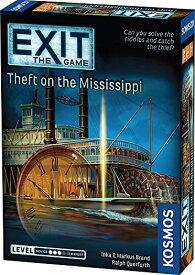 ボードゲーム 英語 アメリカ 海外ゲーム EXIT: Theft on The Mississippi | Escape Room Game in a Box| EXIT: The Game ? A Kosmos Game | Family ? Friendly, Card-Based at-Home Escape Room Experience for 1 to 4 Playeボードゲーム 英語 アメリカ 海外ゲーム