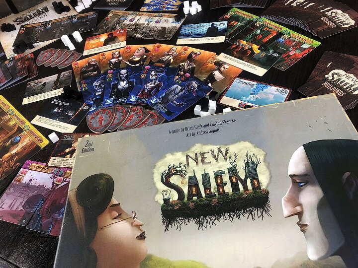 安心の実績 高価 買取 強化中 New ボードゲーム アメリカ 英語 海外ゲーム Salem Second