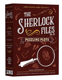 ボードゲーム 英語 アメリカ 海外ゲーム Indie Boards and Cards The Sherlock Files: Puzzling Plots, Brownボードゲーム 英語 アメリカ 海外ゲーム