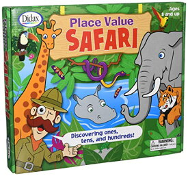 ボードゲーム 英語 アメリカ 海外ゲーム Didax Educational Resources Place Value Safariボードゲーム 英語 アメリカ 海外ゲーム