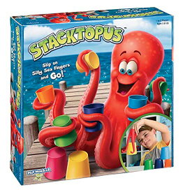 ボードゲーム 英語 アメリカ 海外ゲーム Stacktopus Kids' Game -- Use Silly Sea Fingers to Stack Cups -- Ages 5+ボードゲーム 英語 アメリカ 海外ゲーム