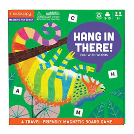 ボードゲーム 英語 アメリカ 海外ゲーム Mudpuppy Hang in There! Magnetic Board Game ? Colorful Word Game for Kids Ages 5-10, 2+ Players ? Compact & Magnetic Design, Ideal Travel Activity for Kids, Instructions ボードゲーム 英語 アメリカ 海外ゲーム