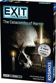 ボードゲーム 英語 アメリカ 海外ゲーム Exit: The Catacombs of Horror | Exit: The Game - A Kosmos Game from Thames & Kosmos | Card-Based, 2-Part at-Home Escape Room Experience for 1 to 4 Players, Ages 16+ボードゲーム 英語 アメリカ 海外ゲーム