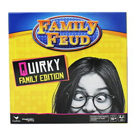 ボードゲーム 英語 アメリカ 海外ゲーム Spin Master Family Feud Board Game, Quirky Family Edition, Adult Game for Ages 16 and upボードゲーム 英語 アメリカ 海外ゲーム