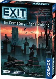 ボードゲーム 英語 アメリカ 海外ゲーム Thames & Kosmos EXIT: The Cemetery of The Knight| Escape Room Game in a Box| EXIT: The Game ? A Kosmos Game | Family ? Friendly, Card-Based at-Home Escape Room Experienceボードゲーム 英語 アメリカ 海外ゲーム