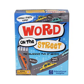 ボードゲーム 英語 アメリカ 海外ゲーム Educational Insights Word on the Street, Word Game for Family Game Night, Ages 10+ボードゲーム 英語 アメリカ 海外ゲーム