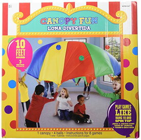 ボードゲーム 英語 アメリカ 海外ゲーム Canopy Fun Game Multicolor Fabric Playtime Paradise - 10' (Pack of 5) - Perfect for Kids Outdoor & Indoor Funボードゲーム 英語 アメリカ 海外ゲーム