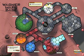 ボードゲーム 英語 アメリカ 海外ゲーム Greater Than Games Sentinel Tactics: Wagner Mars Base Scenario Mapボードゲーム 英語 アメリカ 海外ゲーム