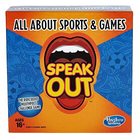 ボードゲーム 英語 アメリカ 海外ゲーム Hasbro Gaming Speak Out Expansion Pack: All About Sports and Gamesボードゲーム 英語 アメリカ 海外ゲーム