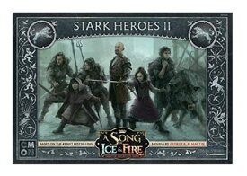 ボードゲーム 英語 アメリカ 海外ゲーム A Song of Ice and Fire Tabletop Miniatures Game Stark Heroes II Set - Mighty Warriors of House Stark! Strategy Game for Adults, Ages 14+, 2+ Players, 45-60 Minute Playtime, Mボードゲーム 英語 アメリカ 海外ゲーム