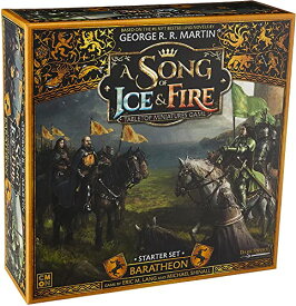 ボードゲーム 英語 アメリカ 海外ゲーム A Song of Ice & Fire Tabletop Miniatures Game Baratheon Starter Set - Rise of The Stag! Strategy Game for Adults, Ages 14+, 2+ Players, 45-60 Minute Playtime, Made by CMONボードゲーム 英語 アメリカ 海外ゲーム