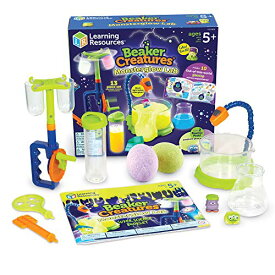 知育玩具 パズル ブロック ラーニングリソース Learning Resources Beaker Creatures Monsterglow Lab - 13 Pieces, Ages 5+ Kids Educational Science Kits, Kindergartner Science Games, Homeschool Science, STEM Toys知育玩具 パズル ブロック ラーニングリソース