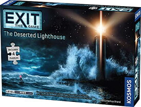 ジグソーパズル 海外製 アメリカ EXIT: The Deserted Lighthouse (With Jigsaw Puzzle) | Exit: The Game - A Kosmos Game | Family-Friendly, Jigsaw Puzzle-Based at-Home Escape Room Experience for 1 to 4 Players, Ages 12+ジグソーパズル 海外製 アメリカ