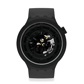 腕時計 スウォッチ レディース Swatch C-BLACK Unisex Watch (Model: SB03B100)腕時計 スウォッチ レディース