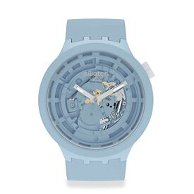 腕時計 スウォッチ レディース Swatch C-BLUE Unisex Watch (Model: SB03N100)腕時計 スウォッチ レディース