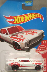 ホットウィール マテル ミニカー ホットウイール Hot Wheels 2017 Red Edition 8/12 - 68 Chevy Nova [White] - Only at Target!ホットウィール マテル ミニカー ホットウイール